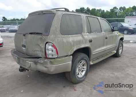 2002 Dodge Durango Slt z USA, uszkodzony, nr VIN 1B4HS48N42F117811